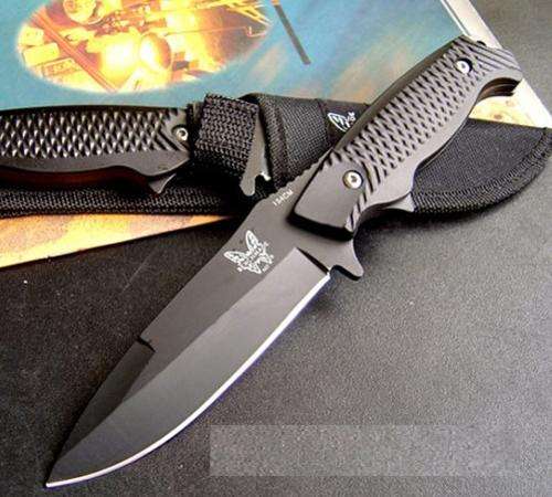 Benchmade A27 Tactical Straight Knife(Black Oxide) Aluminum**Quality Guarantee**LIMITED**