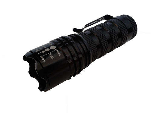 LED Beam Flashlight Torch 3 modes with Zoo**BRAND NEW**Fantastic Gift**FREE BATTERIES
