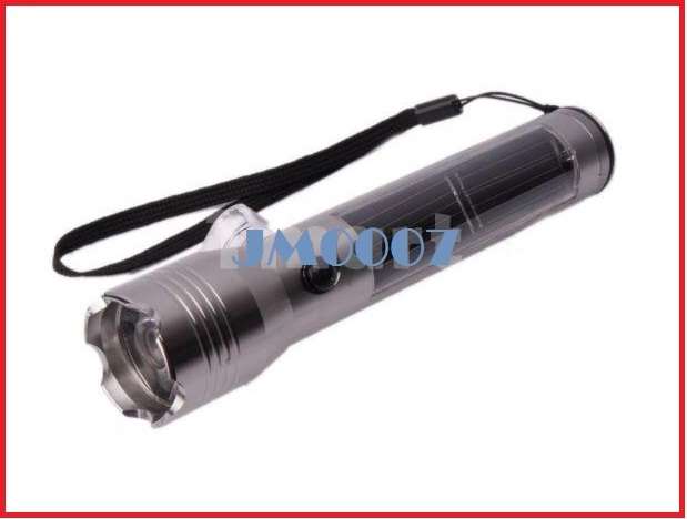 SOLAR & Rechargeable LED Tactical Flashlight Kit **NEW Just Arrived**
