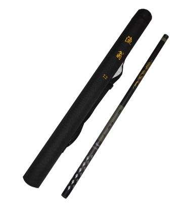 TELESCOPIC 3.6M FISHING ROD/POLE in Leather like CASE **Just Arrived** WOW