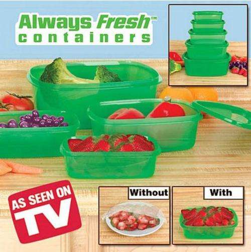 Stay fresh Green Containers**NEW 10pc Value Set**