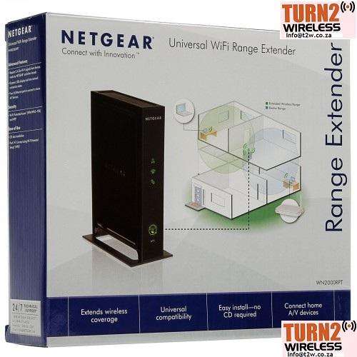 Netgear Universal WiFi Range Extender Wireless N 2.4GHz - WN2000RPT