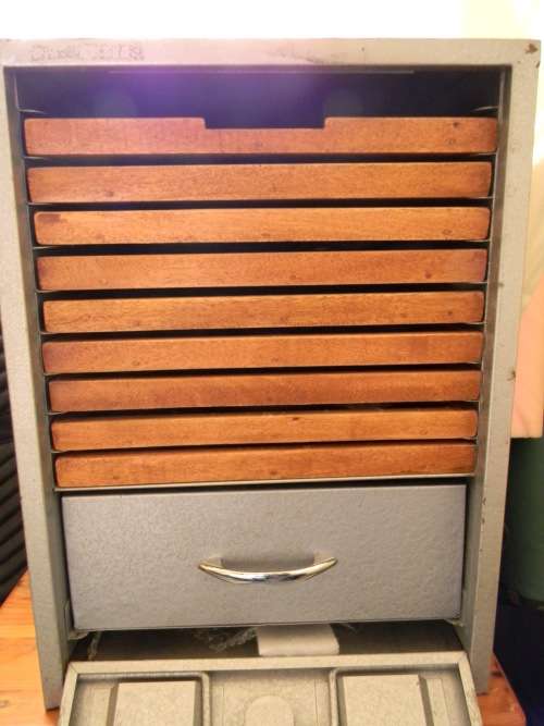 Coin Collectors Cabinet