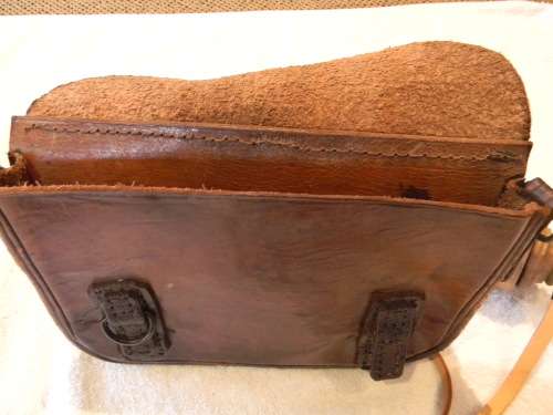 Black Powder Hunting Bag And Black Powder Horn