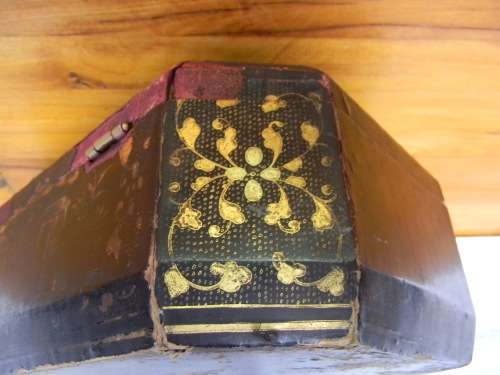 Ancient Oriental Tea Caddy