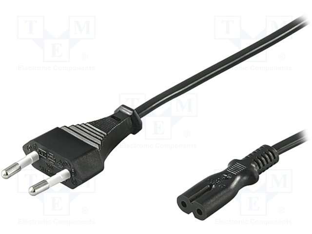 Radio power cable single 2 pin radio cable 1.8m