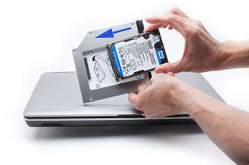 SLIM 9.5inch HDD CADDY, CONVERT ROM TO STORAGE!!!!