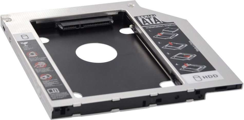 SLIM 9.5inch HDD CADDY, CONVERT ROM TO STORAGE!!!!