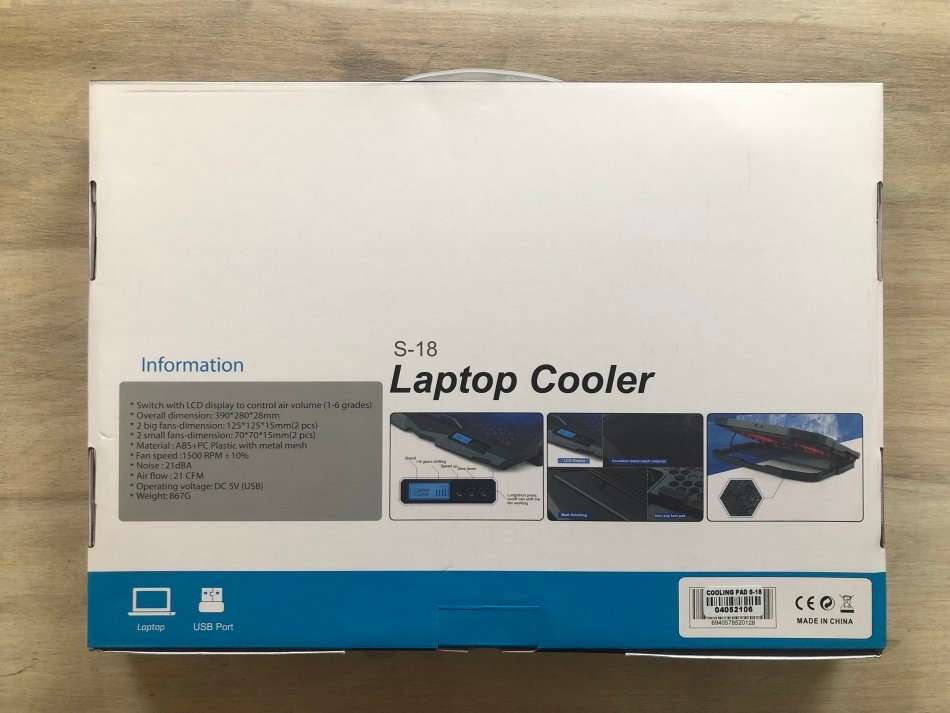 LAPTOP COOLER 15-17INCH TRIPOD USB STAND**4X LED, 4X FANS, BRAND NEW!!!