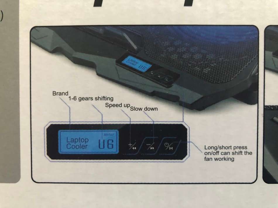 LAPTOP COOLER 15-17INCH TRIPOD USB STAND**4X LED, 4X FANS, BRAND NEW!!!