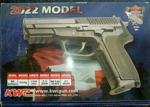KWC 2022 Sig Sauer Pistol (FREE SHIPPING)