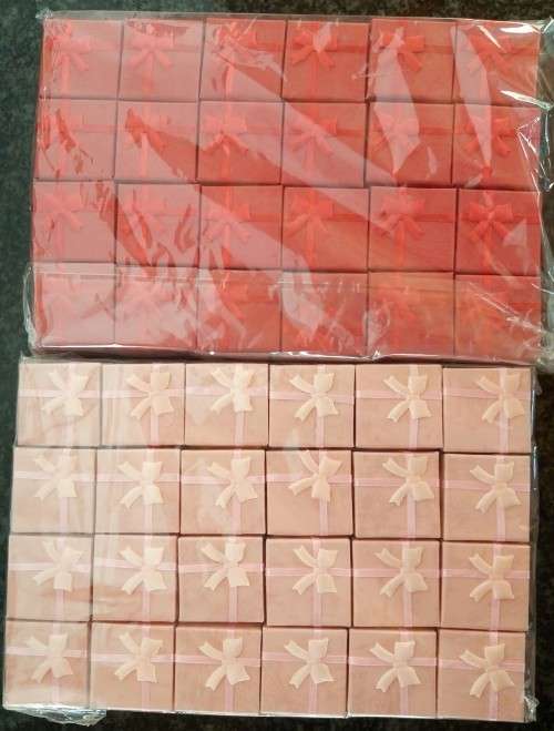 Small Decorated Ring/Jewellry Boxes