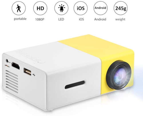 Full HD1080p mini LED Projector