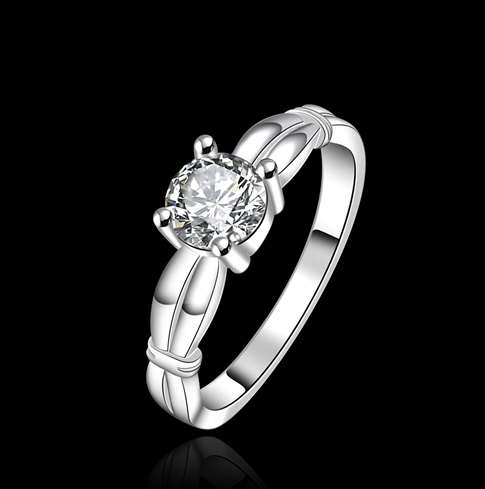 Swarovski Engagement Style Ring