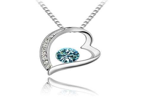 Swarovski Elements Heart necklace
