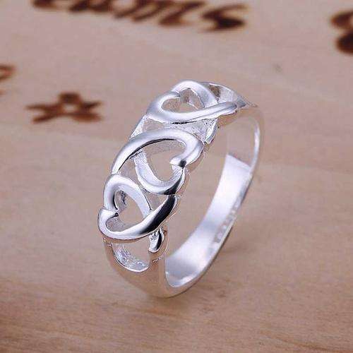 Triple Heart ring
