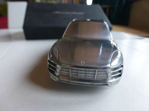 Rare Boxed Porsche Macan Turbo Limited Edition Model car  dinky size.Scale 1/43