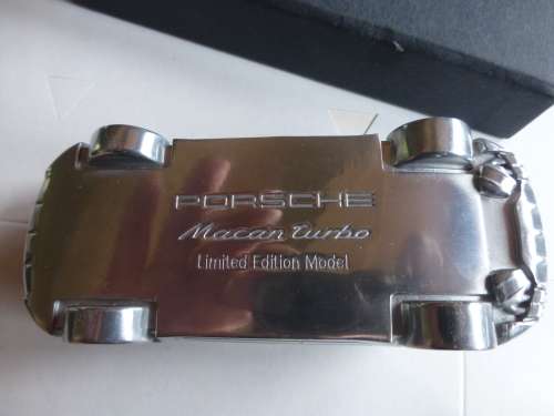 Rare Boxed Porsche Macan Turbo Limited Edition Model car  dinky size.Scale 1/43