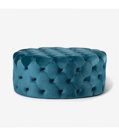 Monique Deep Button Ottoman