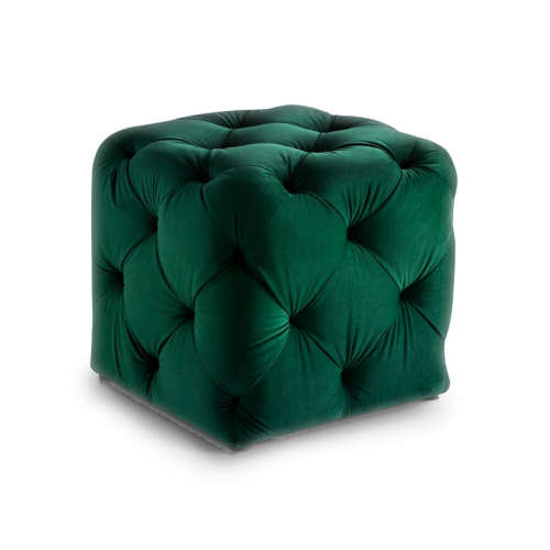 Milan Pewter Square Ottoman - R4999