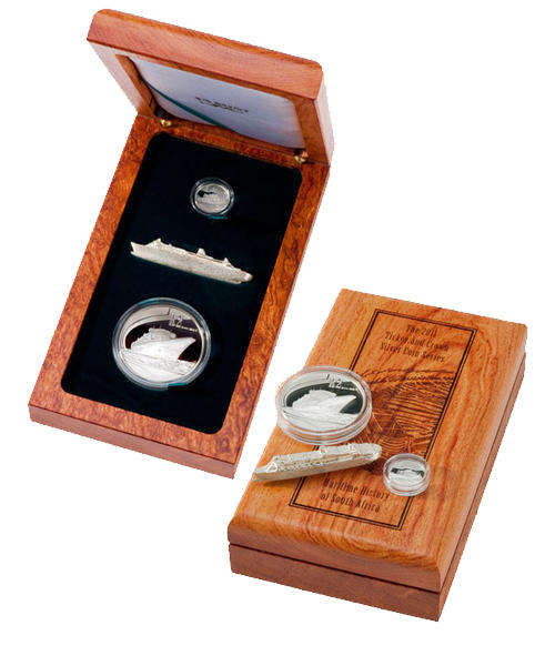 2011 Maritime History : Combination Set (R2, 2Â½c - sterling silver) @ R1 Start !!