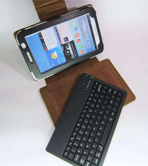 Bluetooth (Detachable) Keyboard with Protective Cover for Galaxy Tab 2 - 7inch