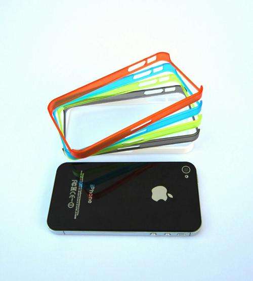 Ultra Thin Plastic Flexible Bumper for iPhone 4 / 4s