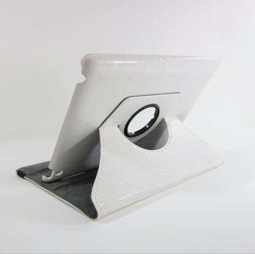iPad 2/3 Rotating Cover - Croc Texture