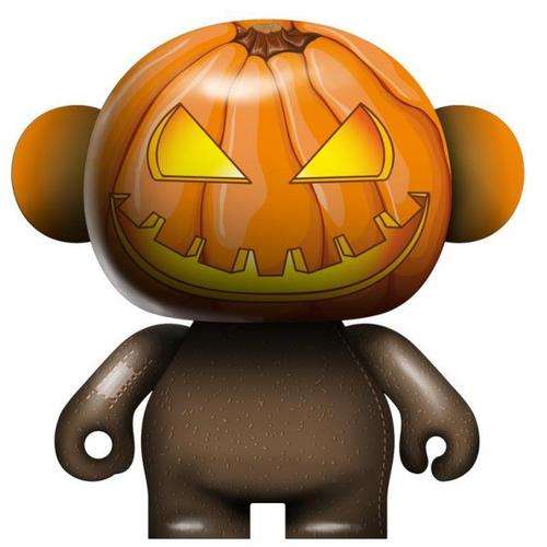Music Monster Mini Speakers ( Trixy Pumpkin )