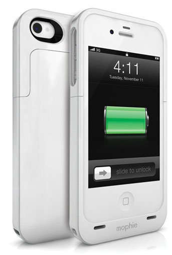 Mophie Juice Pack PLUS for iPhone 4 / 4s +++ Free Mini Stylus +++