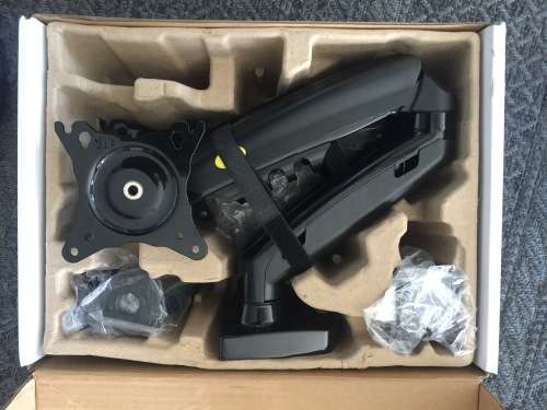 North Bayou Desktop Mount for 2 Screens(F160) Unboxed /Damaged packaging