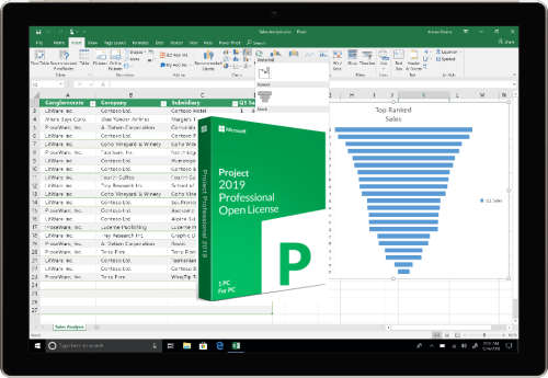 Genuine Microsoft Project Professional 2019 License - 1 Hour Delivery
