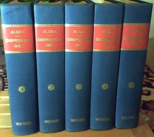 Dispereert niet (Deel 1-5 stel) / A en H Algra (additional postage for set))