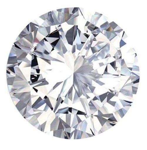 2.15ct Vvs1 Round H-I White Loose Moissanite