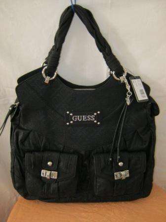 100% AUTHENTIC GUESS HANDBAG BLACK