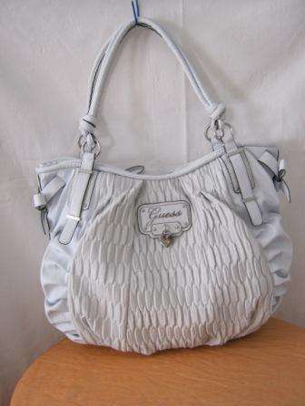 100% AUTHENTIC GUESS HANDBAG CHALK