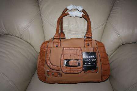 GUESS HANDBAG TAN