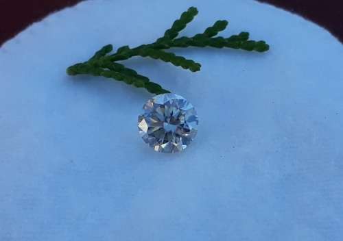 1.15ct Vvs1 Round H-I White Loose Moissanite