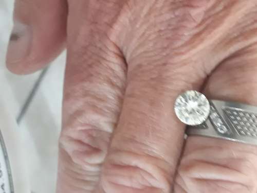 2.05ct Vvs1 Round H-I White Loose Moissanite