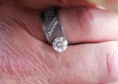 1.17ct Vvs1 Round H-I White Loose Moissanite