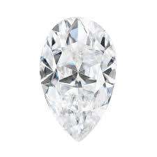 0.65ct Vvs1 Pear Shape H-I White Loose Moissanite