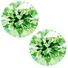 1.48tct Vvs1 Round light Green Loose Moissanite (Matched Pair)
