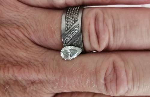 1.50ct Vvs1 Pear Shape Ice Blue Loose Moissanite