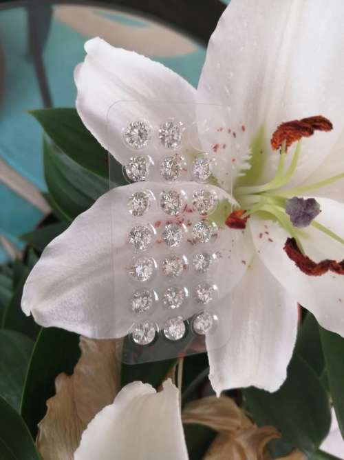 1.00-1.1ct Vvs1 Round G-H White Loose Moissanite (Bid is per stone)