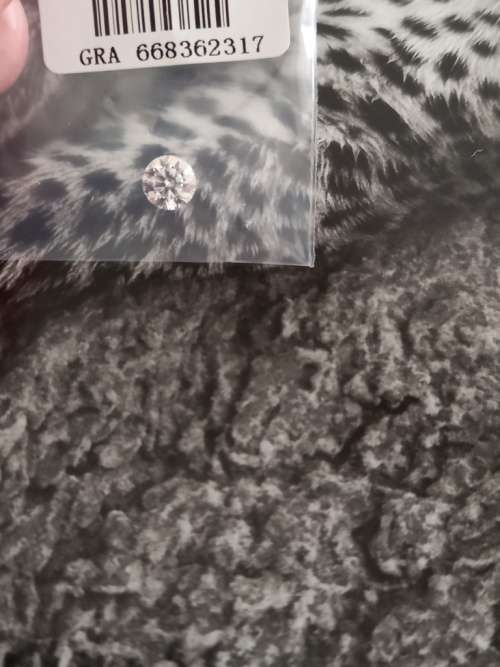 1.0ct Vvs1 Brilliant Round D Colour (GRA CERTIFIED) White Loose Moissanite