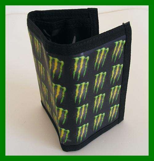 Black Monster Wallet with Jeans Chain