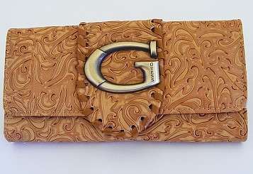 Detailed Tan Guess Purse