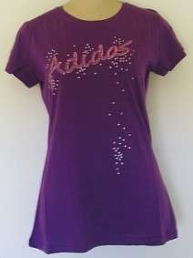 FREE SHIPPING - PURPLE ADIDAS T-SHIRT - SIZE: XX-LARGE - slim fit