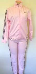 PINK ADIDAS TRACKSUIT - SIZE: X-LARGE