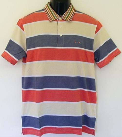 PAUL SMITH GOLF SHIRT - Size:MEDIUM - slimfit